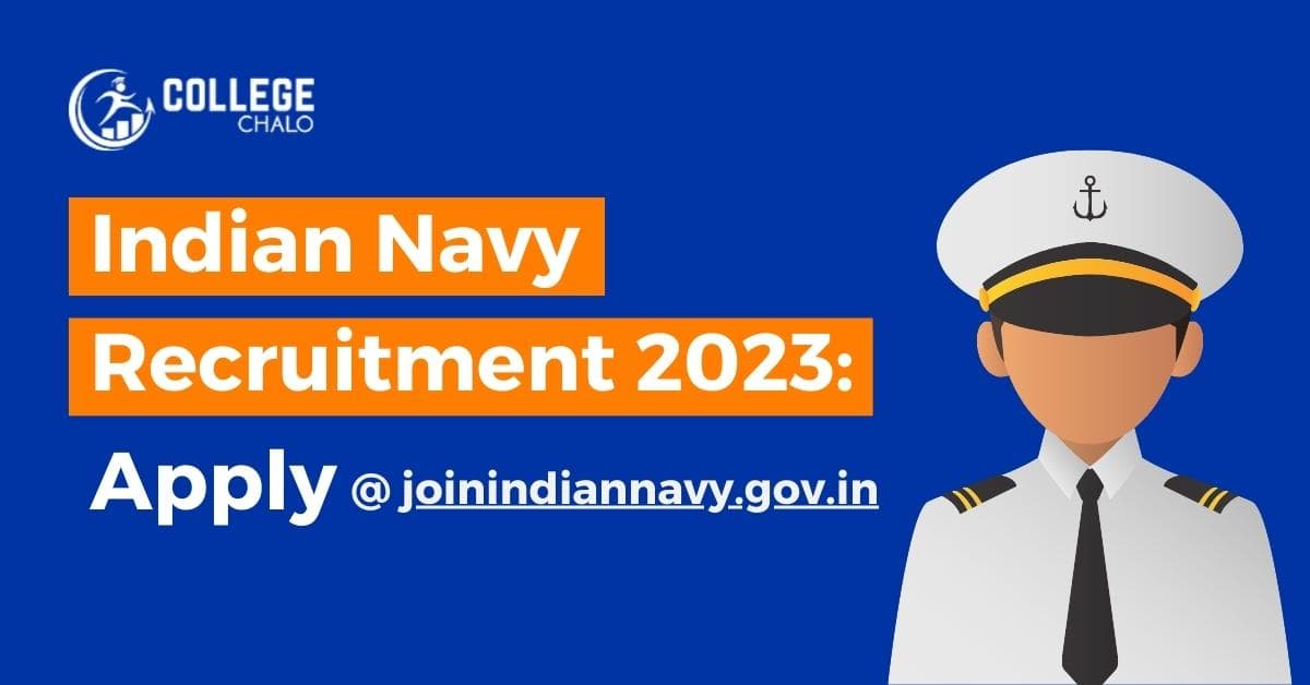 Indian Navy Recruitment 2023: Apply @ joinindiannavy.gov.in Indian Navy Recruitment 2023: Apply @ joinindiannavy.gov.in