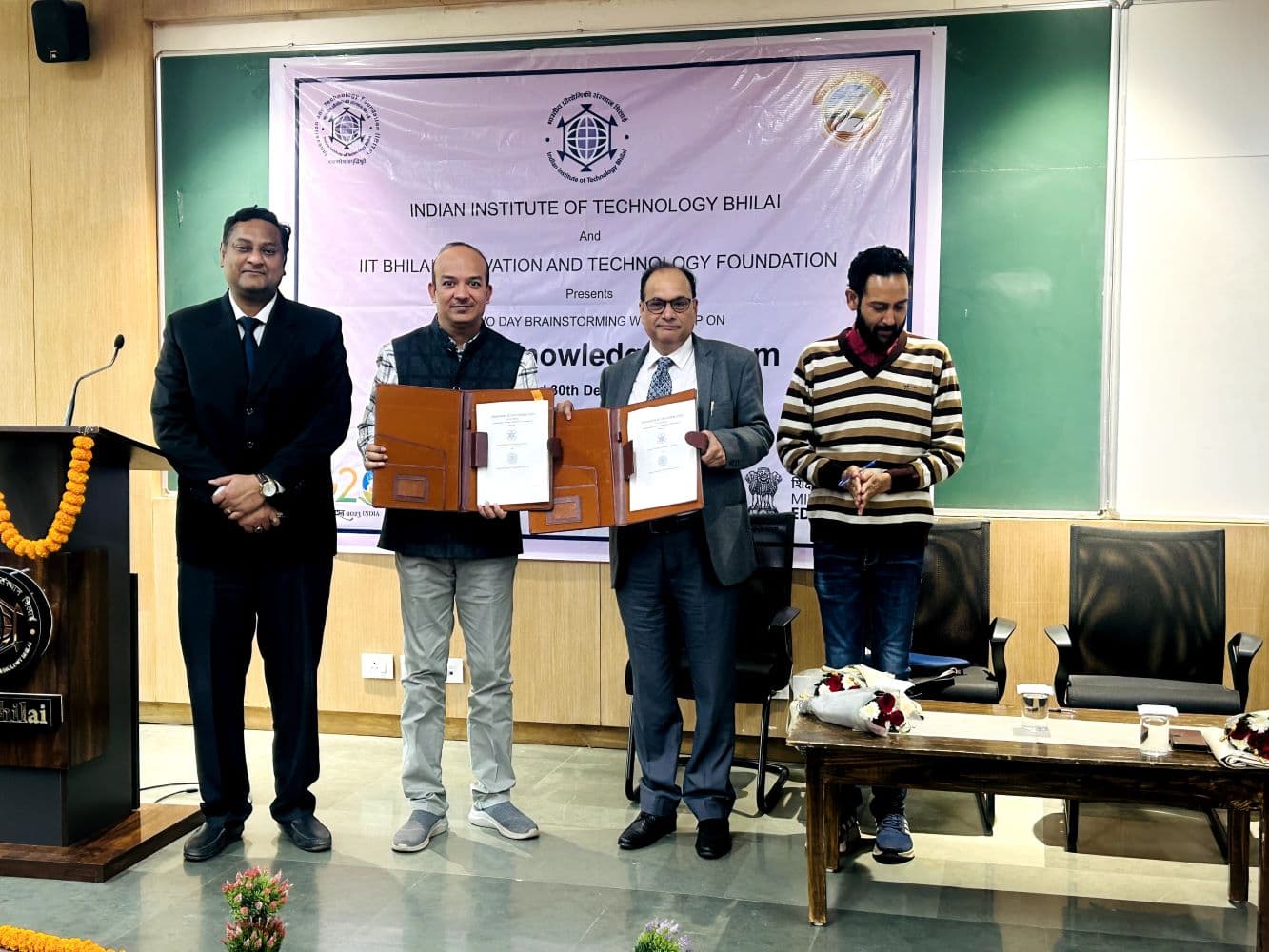 IIT Roorkee and IIT Bhilai forge alliance for research and preservation IIT Roorkee and IIT Bhilai forge alliance for research and preservation