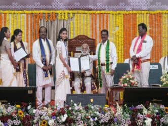 Central University of Tamil Nadu hosts great 9th convocation Central University of Tamil Nadu hosts great 9th convocation