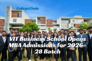 VIT Business School Opens MBA Admissions for 2026–28 Batch: Apply Now Through CAT, XAT, MAT, or VITBEE VIT Business School Opens MBA Admissions for 2026–28 Batch: Apply Now Through CAT, XAT, MAT, or VITBEE