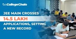 JEE Main crosses 14.5 lakh applications, setting a new record JEE Main crosses 14.5 lakh applications, setting a new record