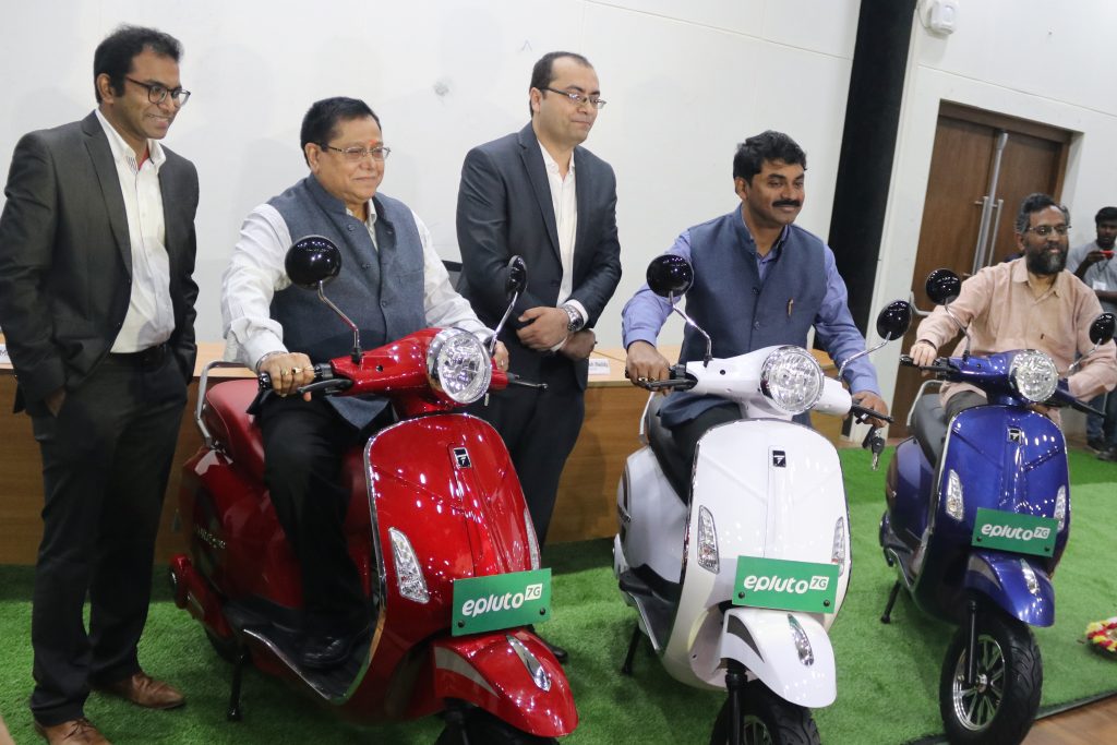 IIT-H incubated startup launches electric scooter