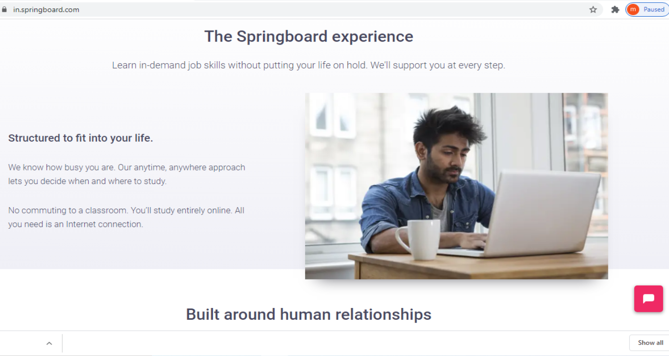 Springboard 2020 Great online learning platform raises 31M