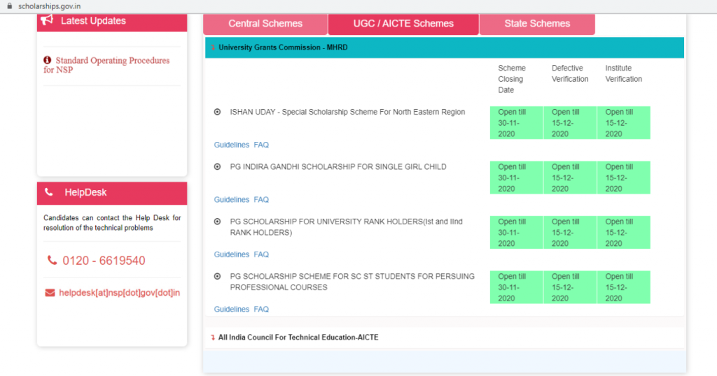 UGC Scholarship 2020: Great last date to apply is Nov 30