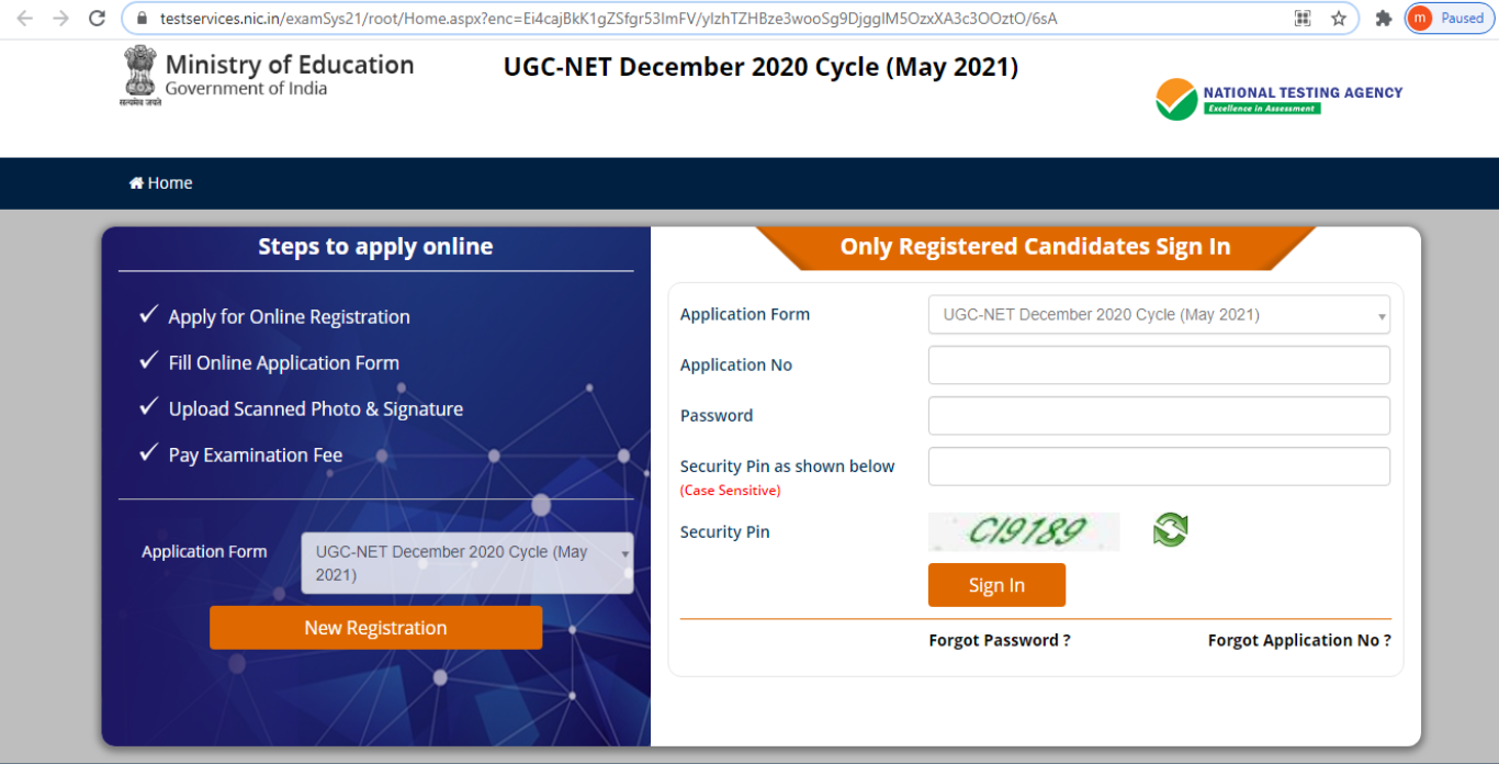 UGC NET May 2021