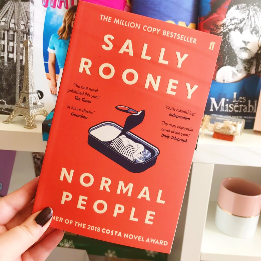 "Normal People" written by Sally Rooney