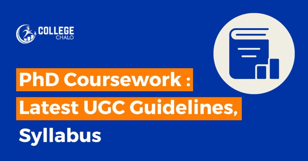 ugc guidelines for phd course work 2021