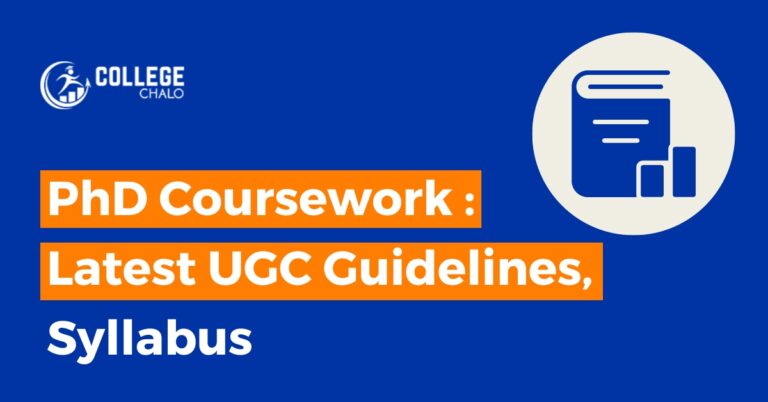 ugc norms for phd course work