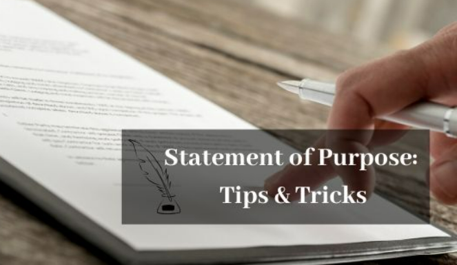 Statement Of Purpose Tips
