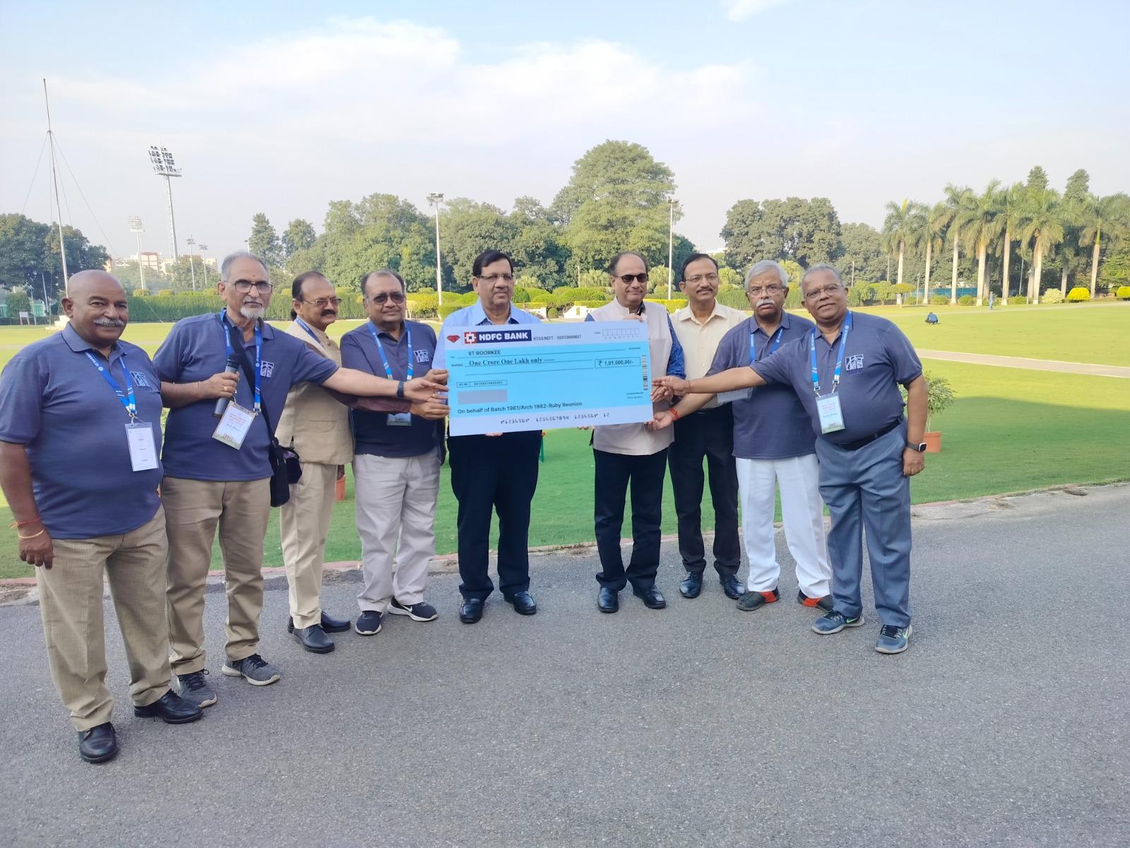 Image 0001 Iit Roorkee's Ruby Jubilee Reunion 1981 Batch Leaves A Lasting Legacy With A Generous Donation