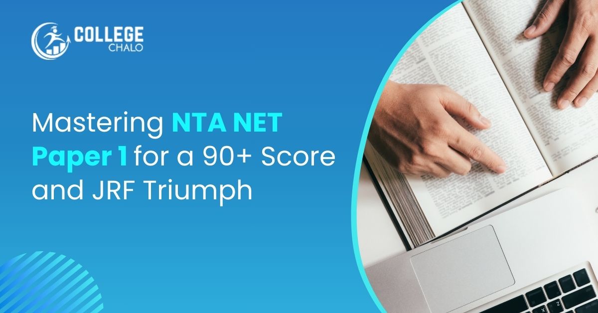 Mastering Nta Net Paper 1 For A 90+ Score And Jrf Triumph