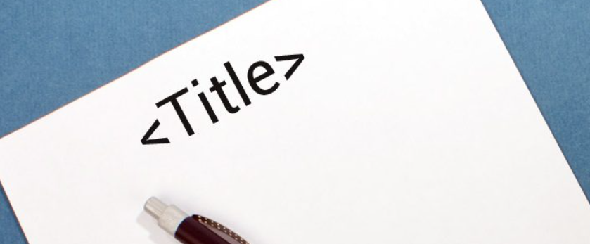 The Importance Of Choosing The Right Title For Phd Theses And Research Papers