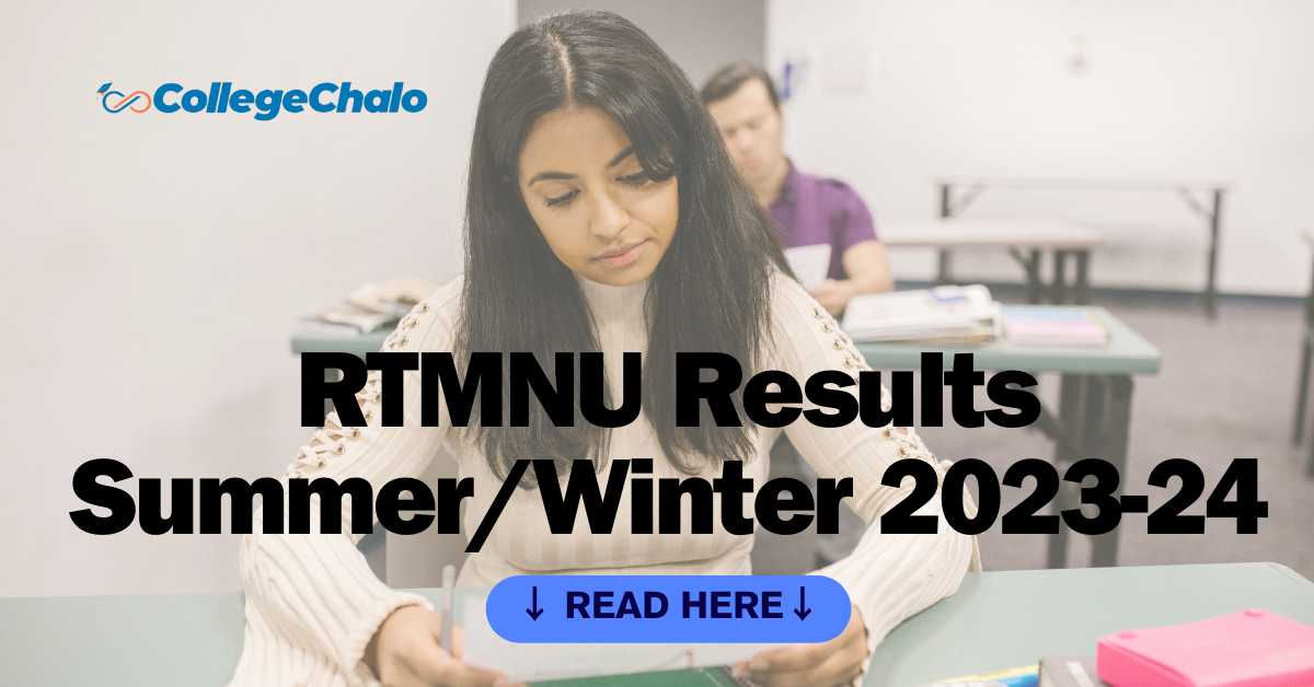 RTMNU Results Summer/Winter 2023 Declared for Various Courses