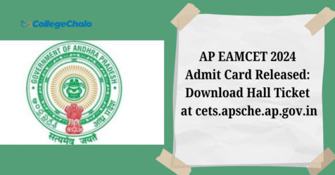 Ap Eamcet 2024 Admit Card Released Download Hall Ticket At Cets.apsche.ap.gov.in