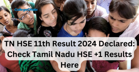 Tn Hse 11th Result 2024 Declared Check Tamil Nadu Hse +1 Results Here